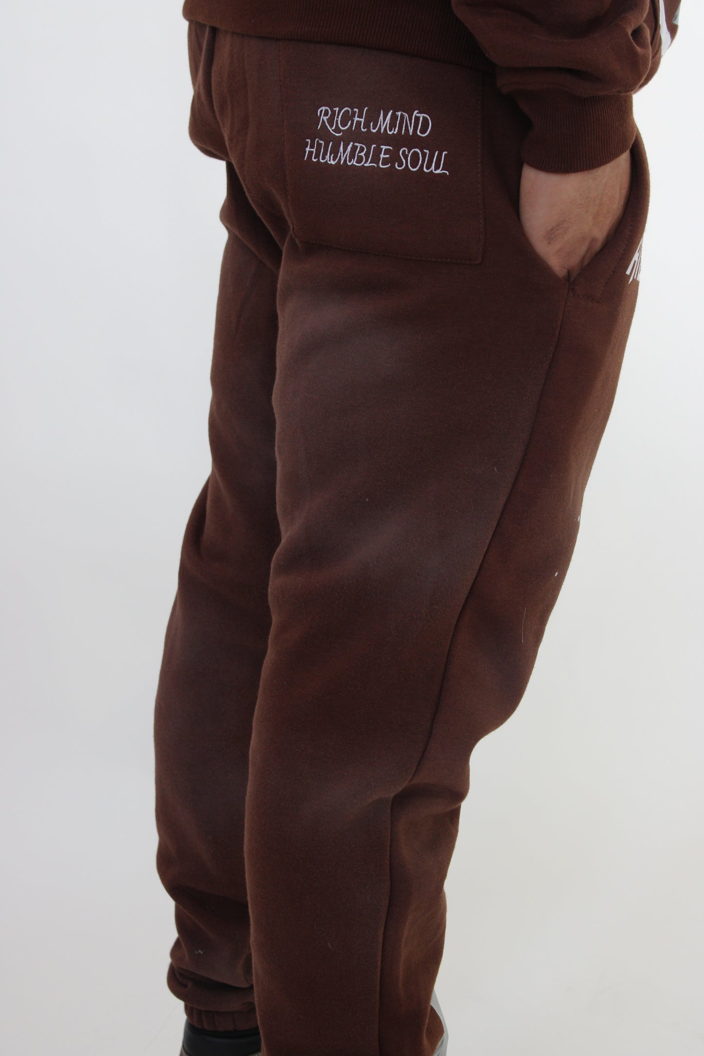 Born 2 Reign Brown Unisex Sweatpants