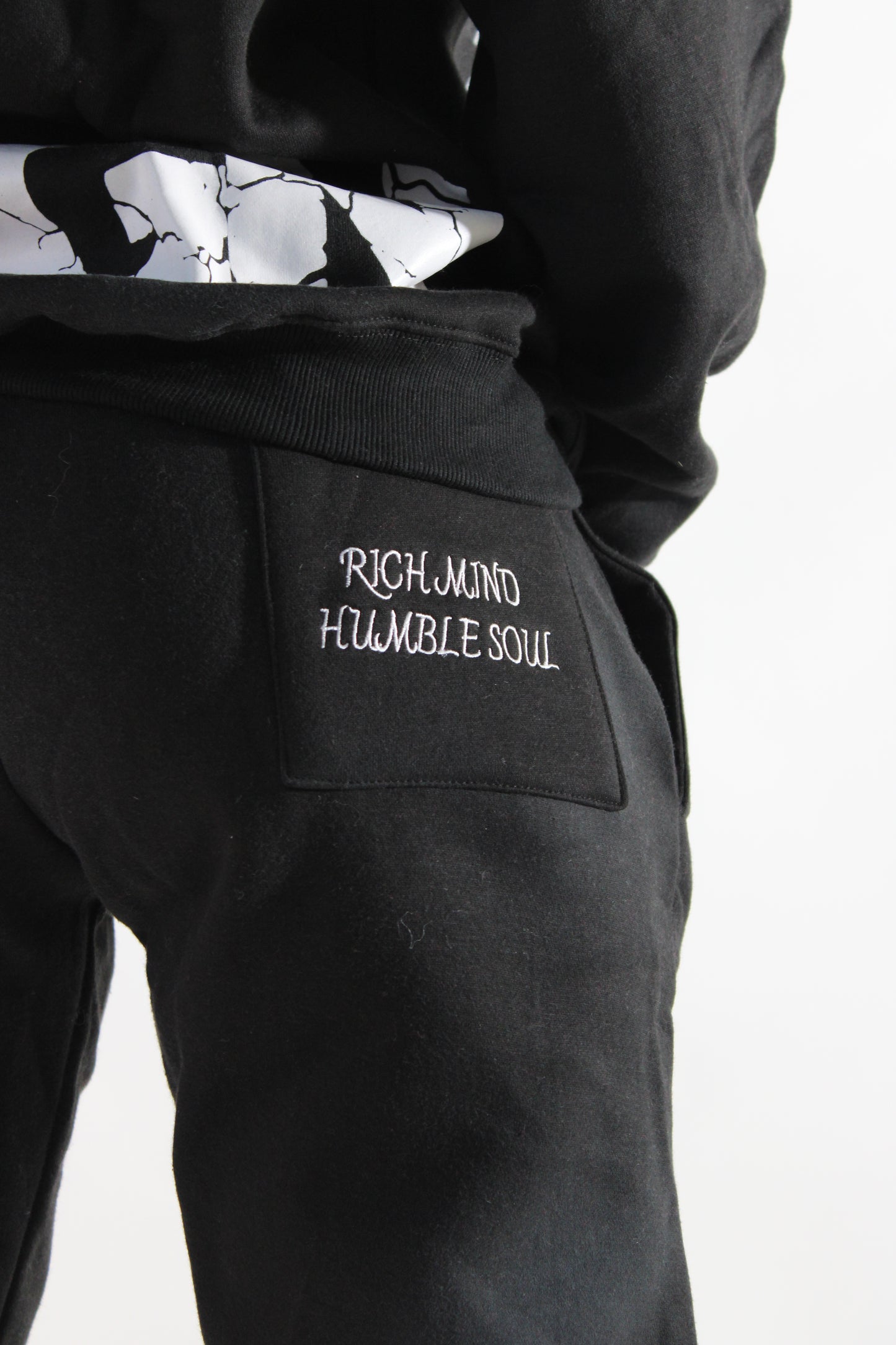 Born 2 Reign Black Unisex Sweatpants