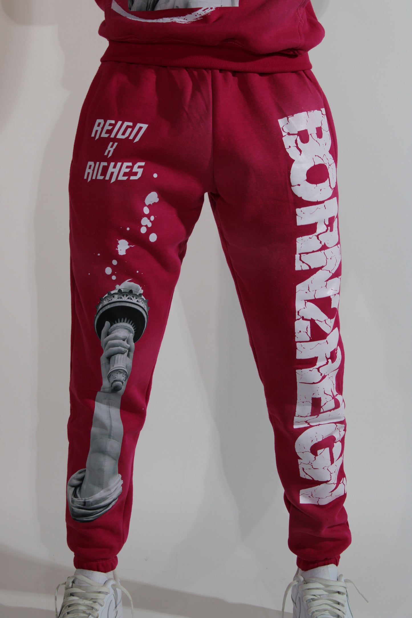 Born 2 Reign Pink Unisex Sweatpants