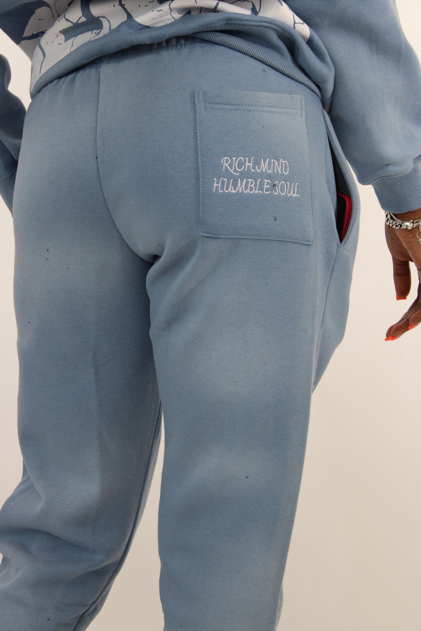 Born 2 Reign Blue Unisex Sweatpants