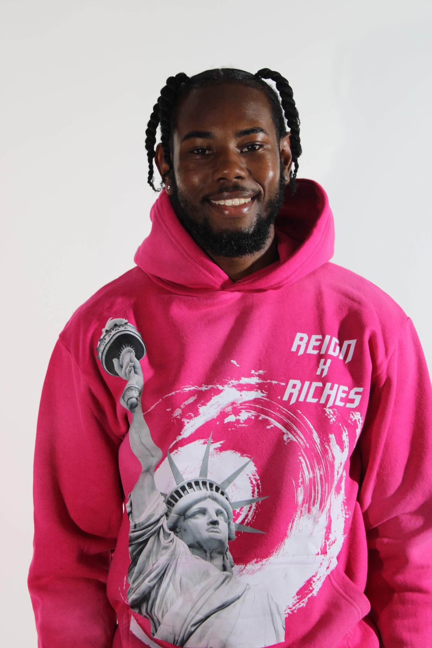 Born 2 Reign Pink Unisex Hoodie