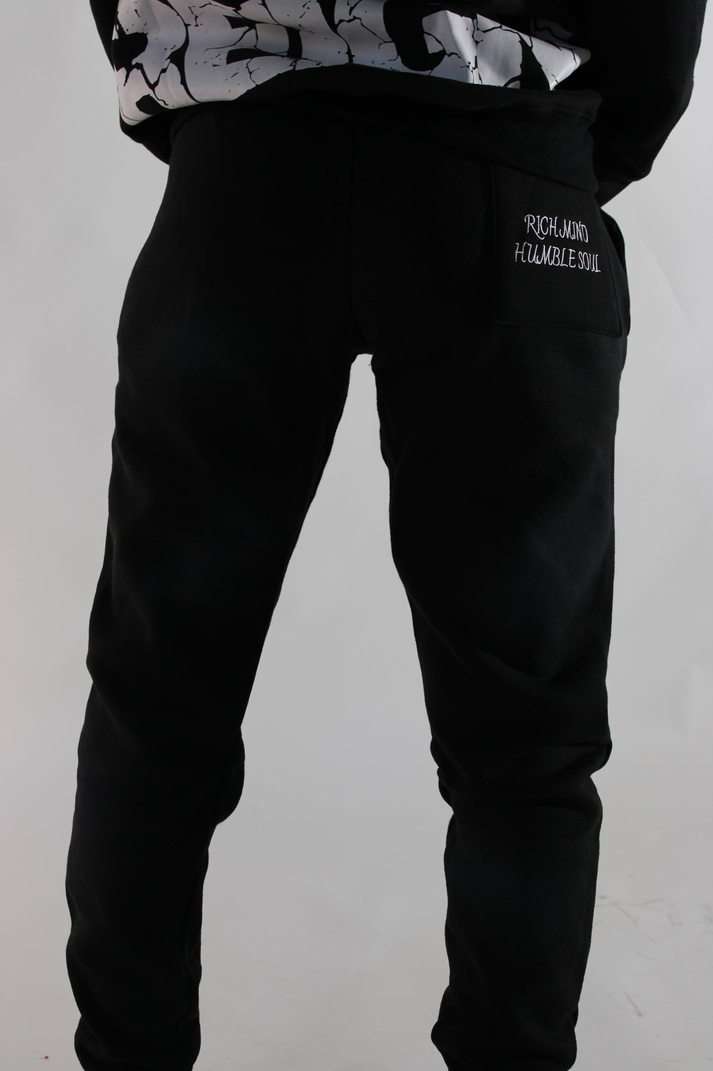 Born 2 Reign Black Unisex Sweatpants